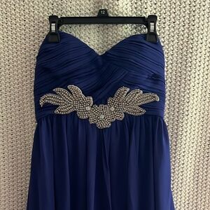Gianni Bini Royal Blue Formal Dress Size: S